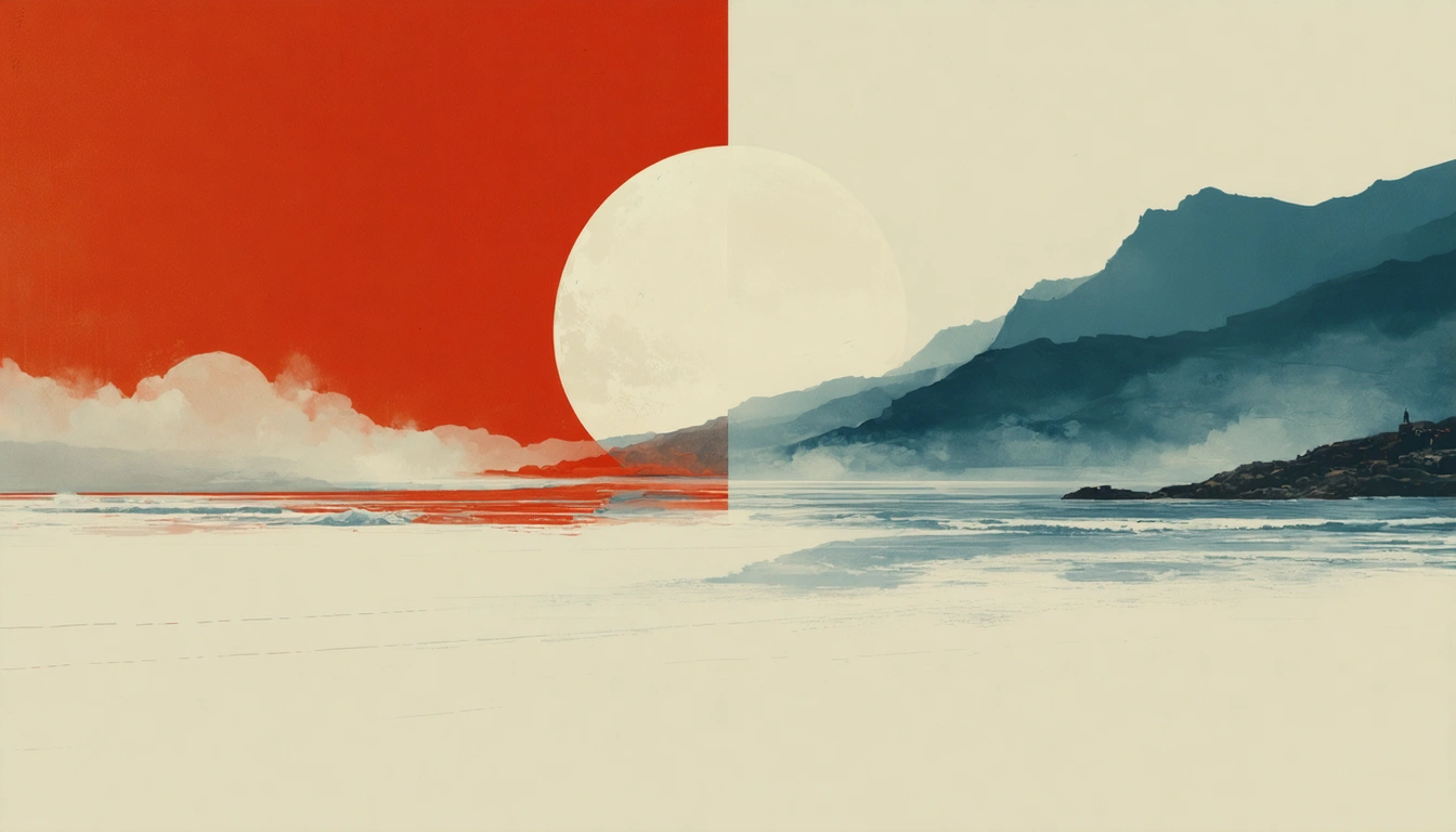 Pebble beach with seafoam and Aegean waters